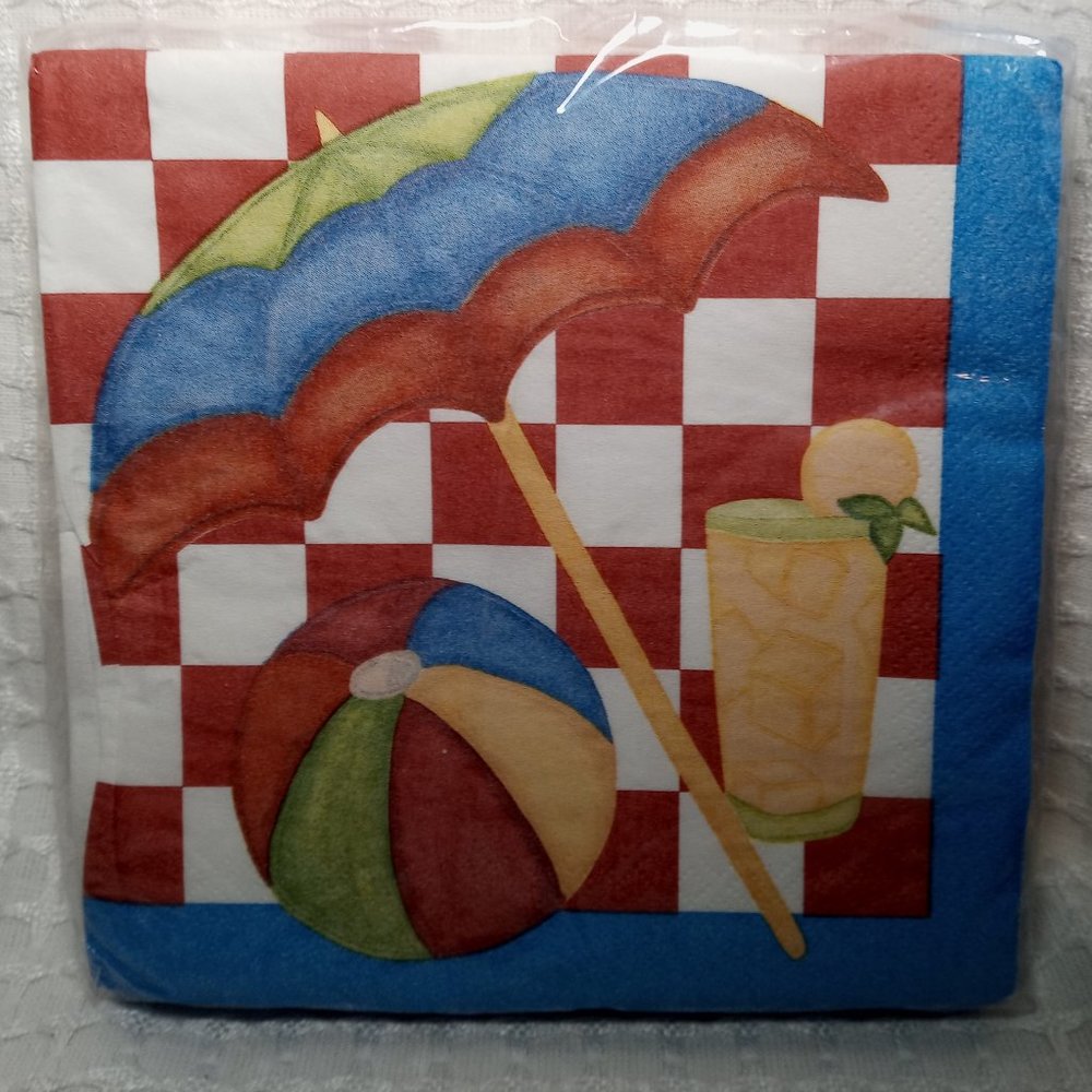 Seaside Picnic napkins 50 Count